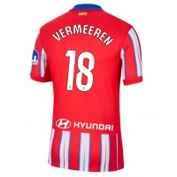 Atletico Madrid Arthur Vermeeren #18 Replica Home Shirt 2024-25 Short Sleeve